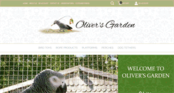 Desktop Screenshot of oliversgarden.com